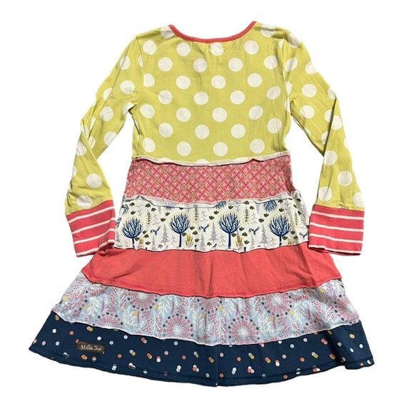 Matilda Jane Sz 4 Make Believe Cozy Day Dress - Picture 3 of 4